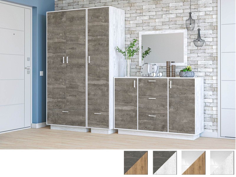 Эго Прихожая модульная, Комплект-4 [Эго]