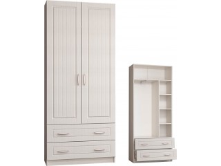 Иннэс-6 МДФ Шкаф двухстворчатый с ящиками [Иннэс-6 МДФ]