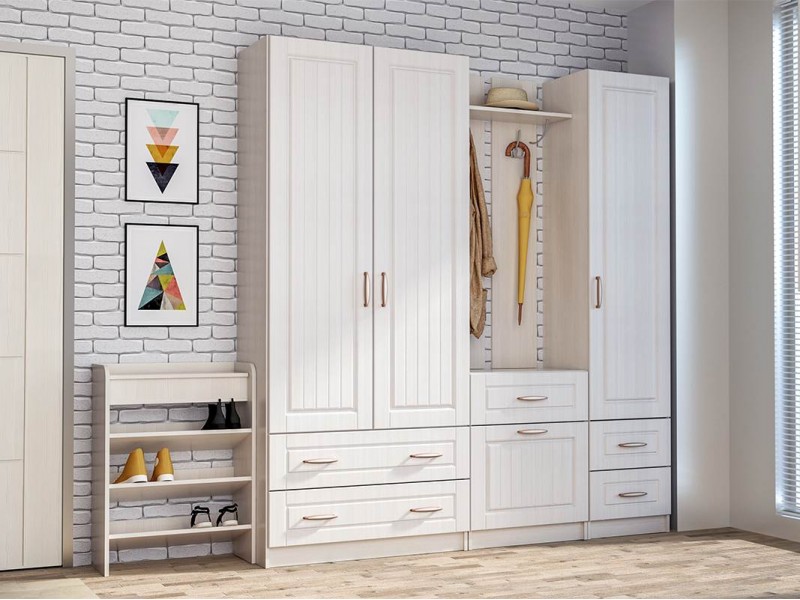 Иннэс-6 МДФ Прихожая модульная, Комплект-10 [Иннэс-6 МДФ]