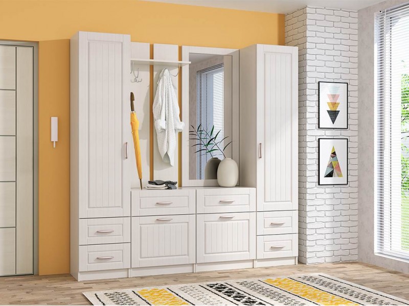 Иннэс-6 МДФ Прихожая модульная, Комплект-7 [Иннэс-6 МДФ]