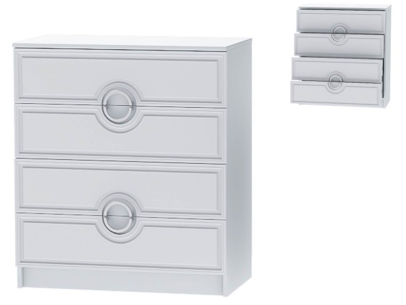 Иннэс-7 Ника Комод-1 с фасадами  и ручками [Иннэс-7 Ника]