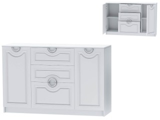 Иннэс-7 Ника Комод-3  с фасадами и ручками [Иннэс-7 Ника]