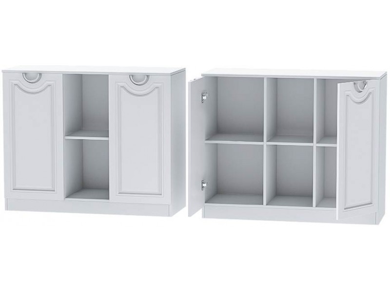 Иннэс-7 Ника Комод-4 с фасадами и ручками [Иннэс-7 Ника]