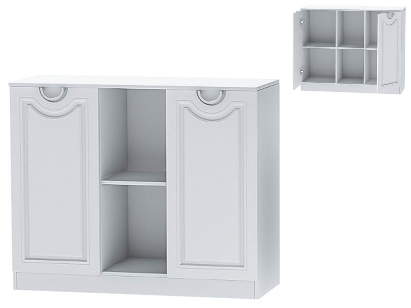 Иннэс-7 Ника Комод-4 с фасадами и ручками [Иннэс-7 Ника]