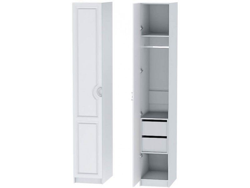 Иннэс-7 Ника Шкаф-3 однодверный с фасадом и ручкой [Иннэс-7 Ника]