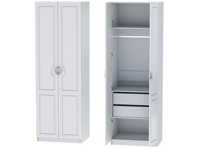 Иннэс-7 Ника Шкаф-3 двухстворчатый с фасадами и ручками [Иннэс-7 Ника]