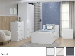 Кэт-1 Детская, Комплект-3, Белый [Кэт-1]