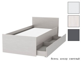 Кэт-1 Кровать арт. 015 с ящиком [Кэт-1]
