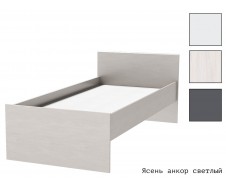 Кэт-1 Кровать арт. 015 с настилом ЛДСП 90х200 [Кэт-1]