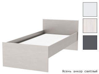 Кэт-1 Кровать арт. 015 с настилом ЛДСП 90х200 [Кэт-1]