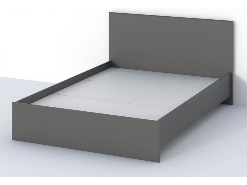 Кэт-1 Кровать арт. 017 с настилом ЛДСП 160х200 [Кэт-1]