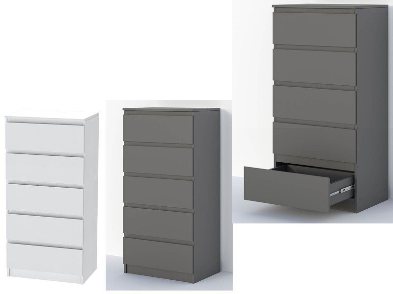 Кэт-1 Комод пять ящиков (М) [Кэт-1]