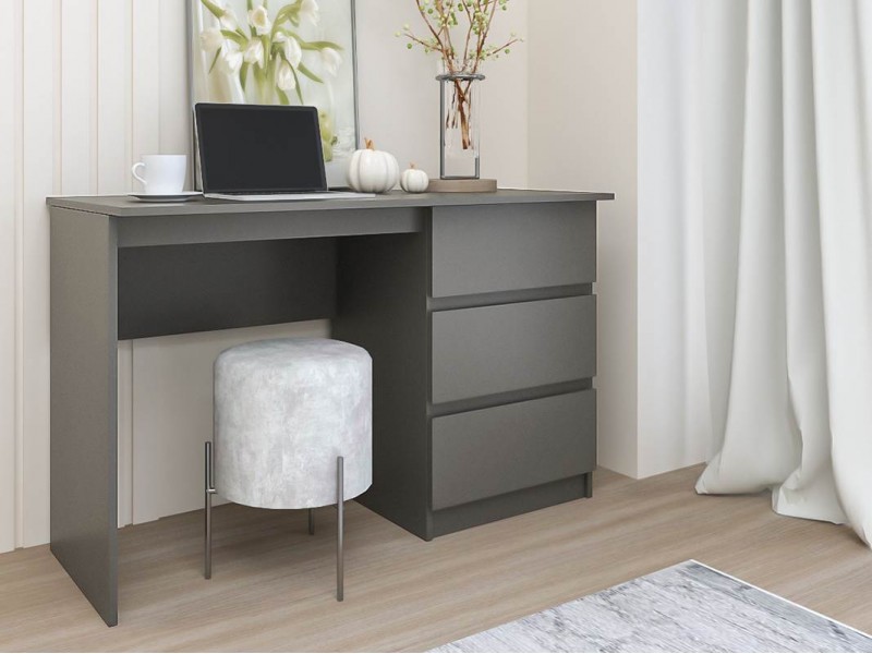 Кэт-1 Стол 3 ящика письменный (М) [Кэт-1]