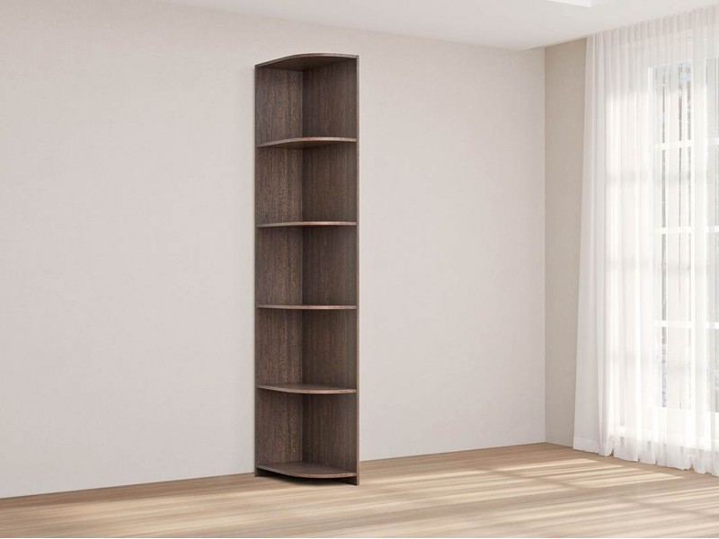 Кэт-4 Полки открытые, стеллаж угловой [Кэт-4]