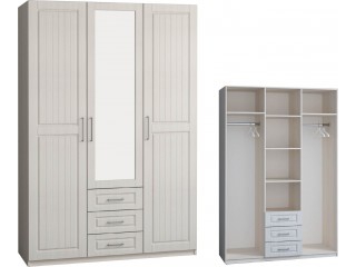 Кэт-6 Кантри Шкаф трёхстворчатый с ящиками [Кэт-6 Кантри]