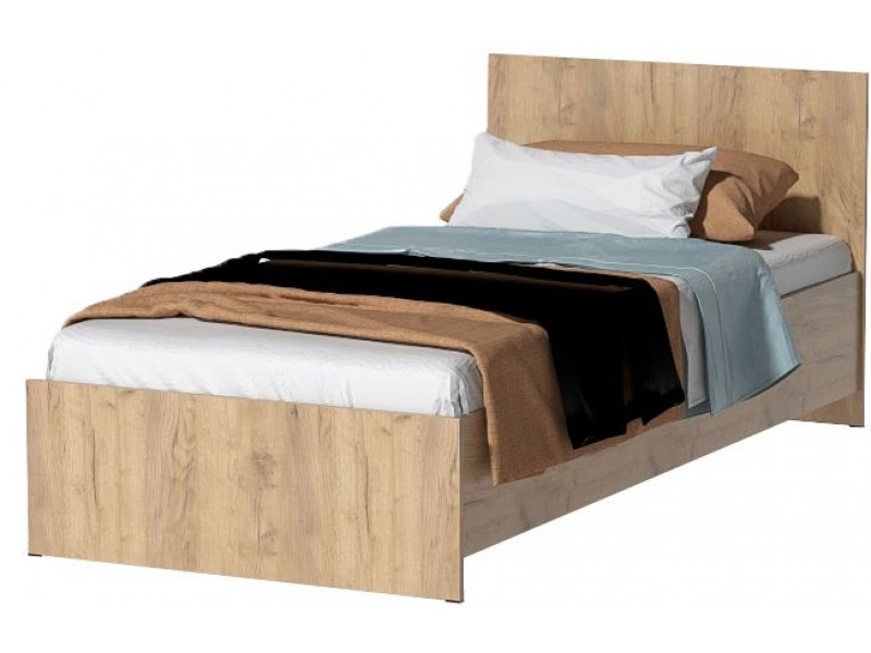 Кэт-7 Кровать 0,9 арт. 032 с низким щитком [Кэт-7]