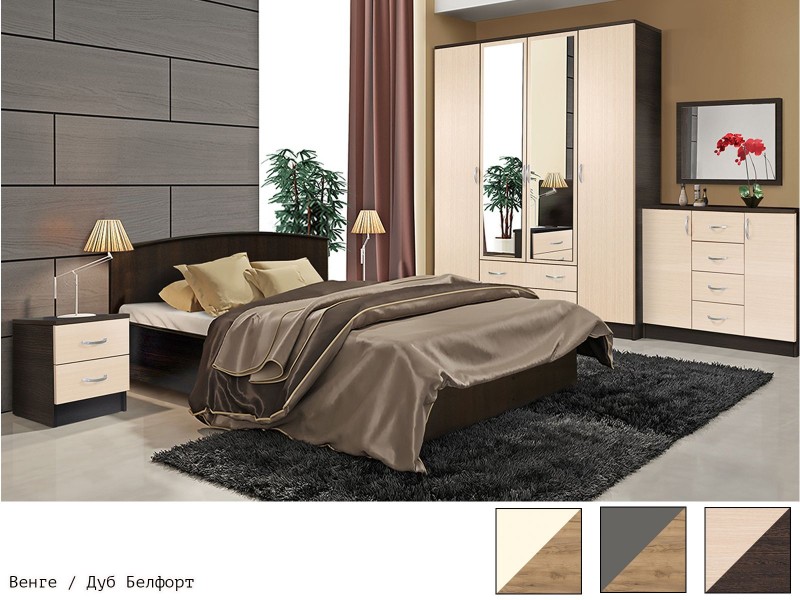 Кэт-7 Спальня, Комплект-2 [Кэт-7]