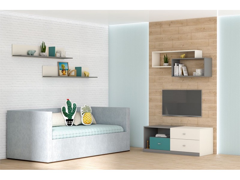 Клео Гостиная модульная, Комплект-1 [Клео_Диал]