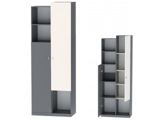 Клео ШК-2 Шкаф двухстворчатый с нишей [Клео_Диал]