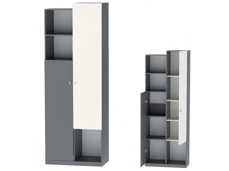 Клео ШК-2 Шкаф двухстворчатый с нишей [Клео_Диал]