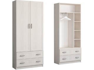 Колибри Рамка, Шкаф двухстворчатый с ящиками [Колибри Рамка]