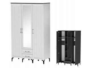 Шарм Шк-3 Шкаф трёхстворчатый с зеркалом и ящиками [Шарм]