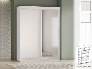 Шкаф-купе арт.007 1700 с зеркалом [Шкаф-купе арт. 007]