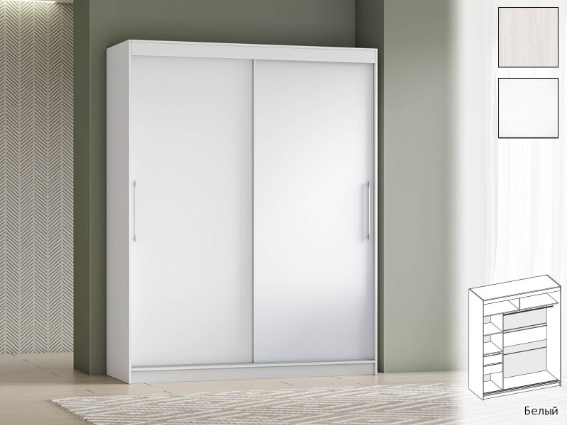 Шкаф-купе арт.007 1700 [Шкаф-купе арт. 007]