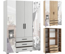 Модена МШ-24 Шкаф с зеркалом четырёхстворчатый [Модена]