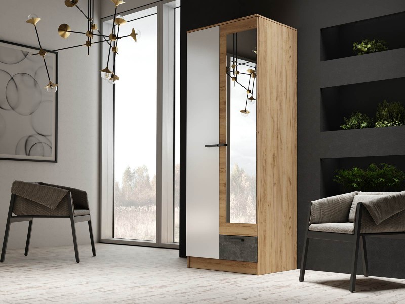 Адель Шкаф 0,8 двухстворчатый [Адель Эра]