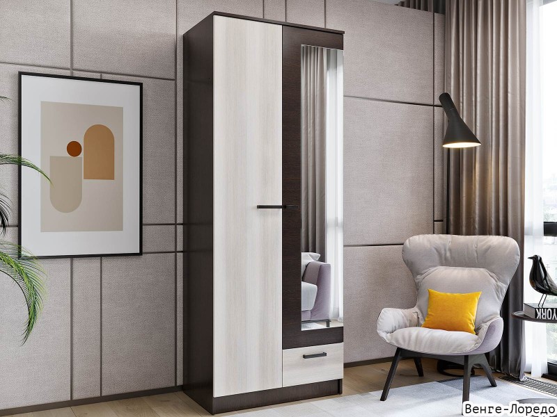 Адель Шкаф 0,8 двухстворчатый [Адель Эра]