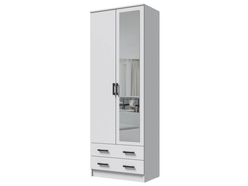 Дуэт шкаф платяной двухстворчатый с зеркалом [Дуэт]