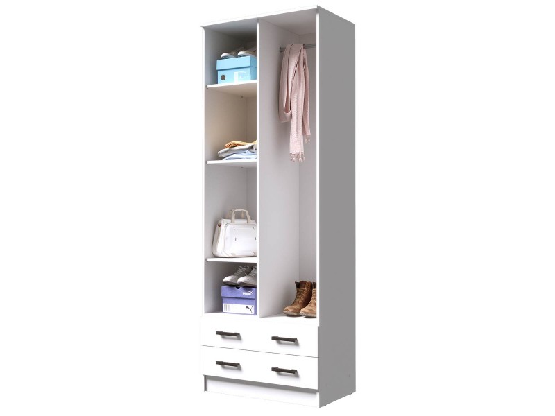 Дуэт шкаф комбинированный двухстворчатый с зеркалом [Дуэт]