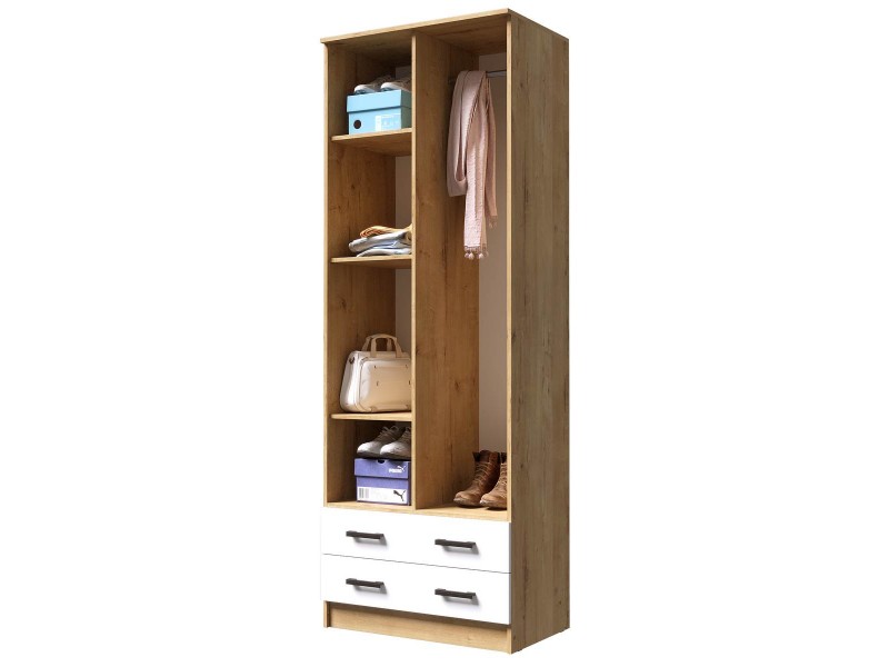 Дуэт шкаф комбинированный двухстворчатый с зеркалом [Дуэт]