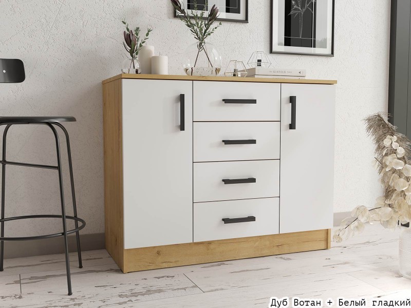 Комод К1000-2Д [Эко]