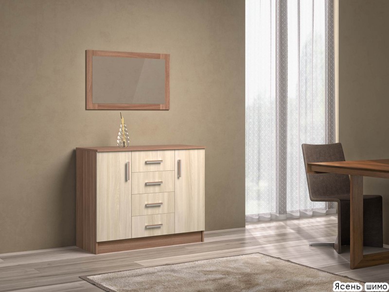 Комод К1000-2Д [Эко]