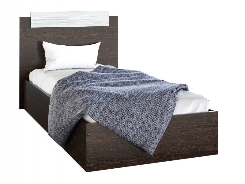 ЭКО Кровать 90х200 с настилом ЛДСП [Эко]