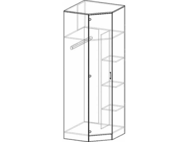 ЭКО Шкаф Угловой 760х760мм [Эко]