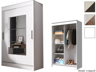 Элегант-1 Шкаф-купе 2-х дверный с зеркалом [Шкаф-купе]
