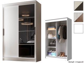 Элегант-4 Шкаф-купе 2-х дверный с зеркалом [Шкаф-купе]