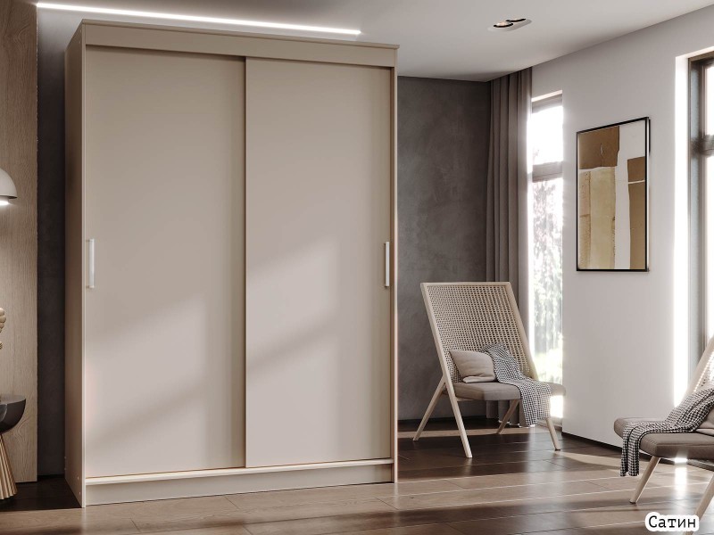 Гранд-1 Шкаф-купе 2-х дверный 1600мм, фасады ЛДСП [Шкаф-купе]