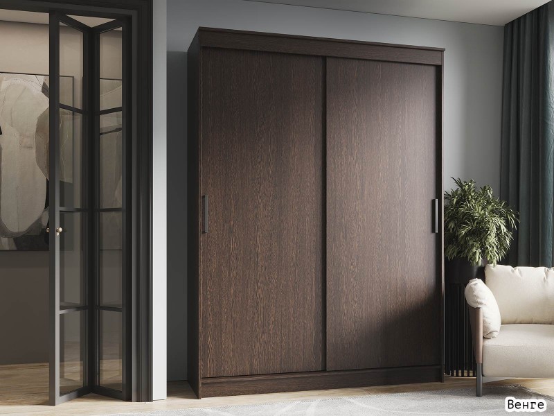 Гранд-1 Шкаф-купе 2-х дверный 1600мм, фасады ЛДСП [Шкаф-купе]