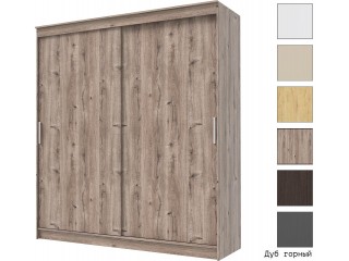 Гранд-1 Шкаф-купе 2-х дверный 2000мм, фасады ЛДСП [Шкаф-купе]