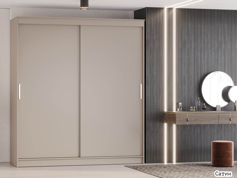 Гранд-1 Шкаф-купе 2-х дверный 2000мм, фасады ЛДСП [Шкаф-купе]