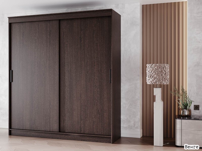 Гранд-1 Шкаф-купе 2-х дверный 2000мм, фасады ЛДСП [Шкаф-купе]