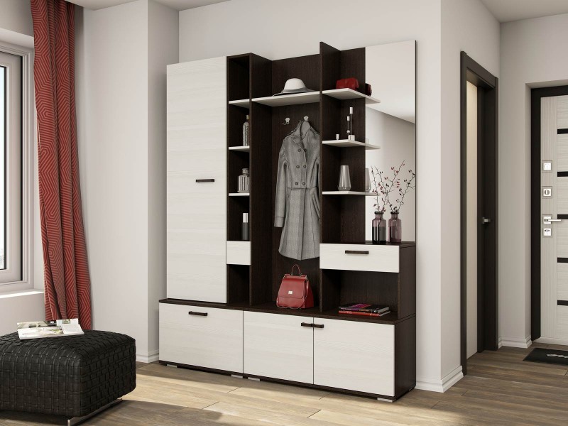 Инес Прихожая Модульная, Комплект [Инес]