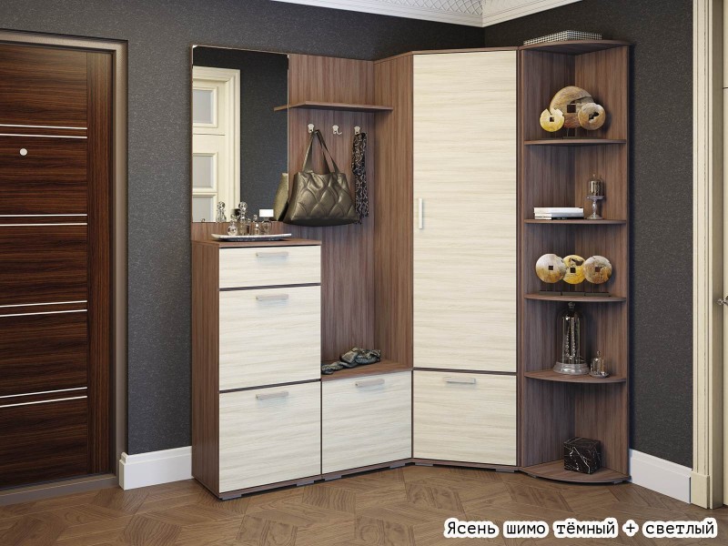 Ника прихожая 1,7 х 1,06, Комплект-4 [Ника]