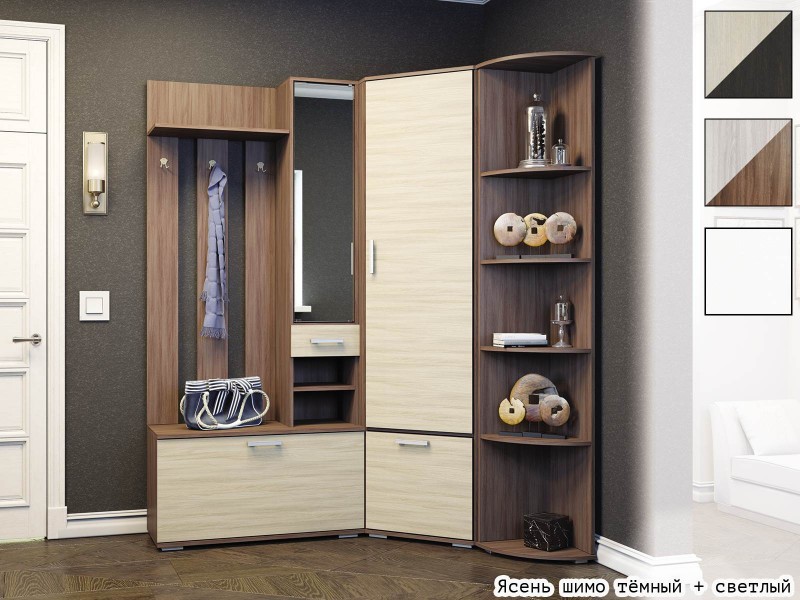 Ника прихожая 1,61 х 1,06, Комплект-5 [Ника]