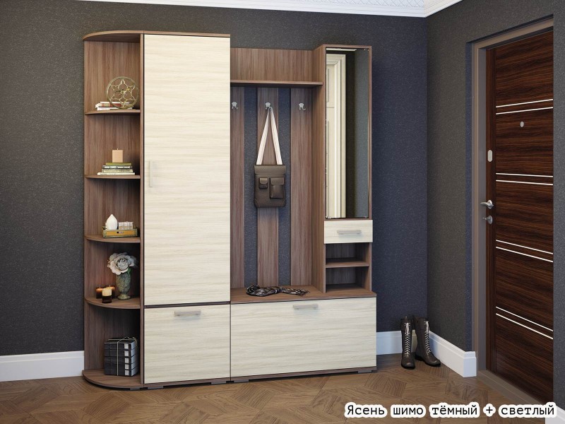 Ника прихожая 1,76, Комплект-6 [Ника]