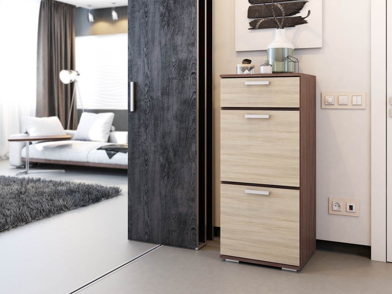 Ника Тумба высокая тв500, прихожая [Ника]